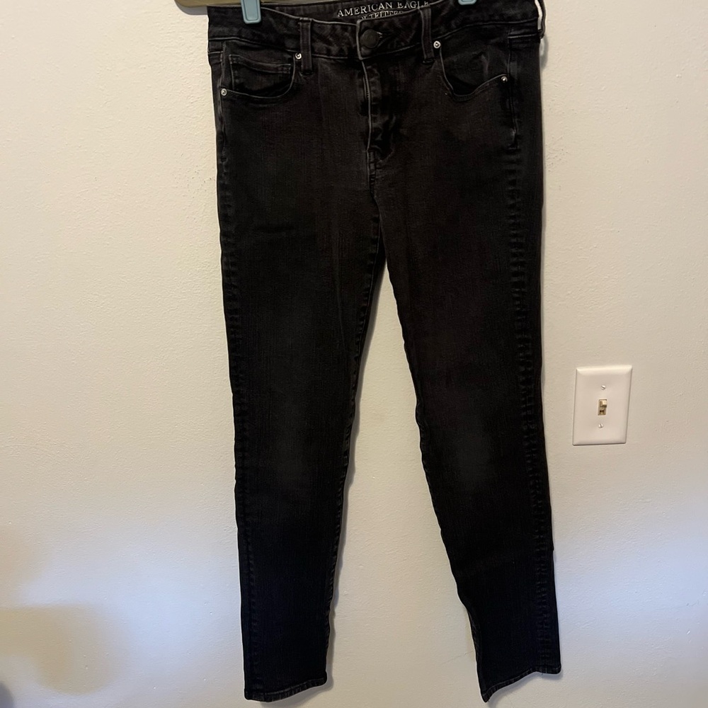 American Eagle Outfitters Women's Black Skinny Jeans